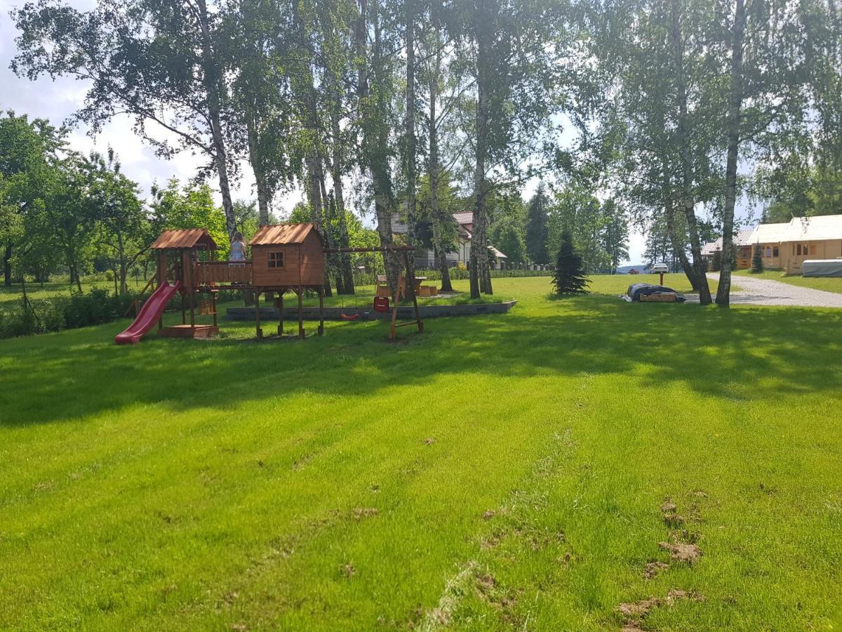Domki Nad Jeziorem Kolonia Rybacka Esterno foto