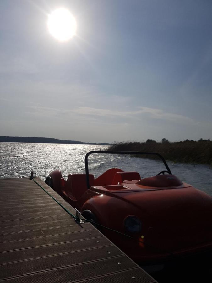 Domki Nad Jeziorem Kolonia Rybacka Esterno foto