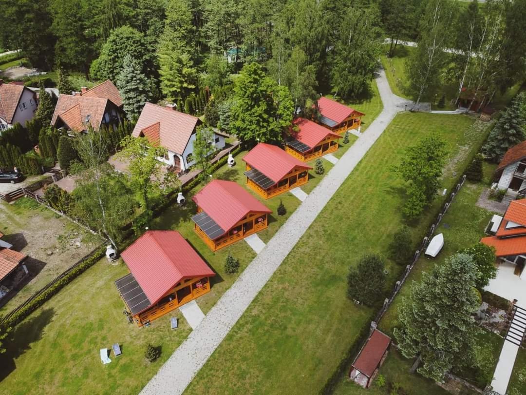 Domki Nad Jeziorem Kolonia Rybacka Esterno foto